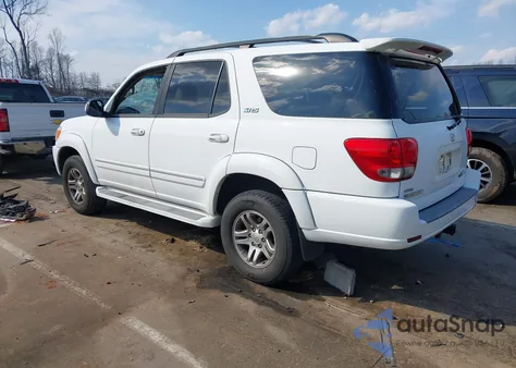 2007 Toyota Sequoia Sr5 V8 from USA, damaged, VIN 5TDBT44AX7S288031